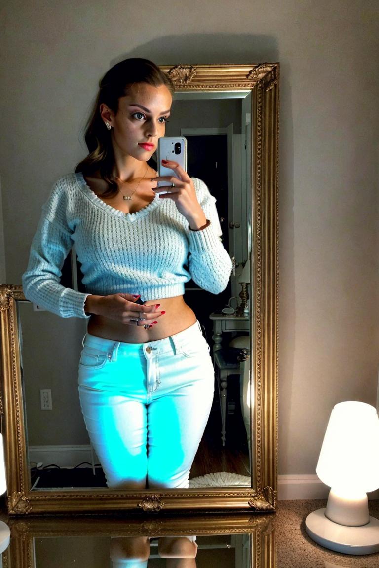 mirror selfie aesthetic ideas