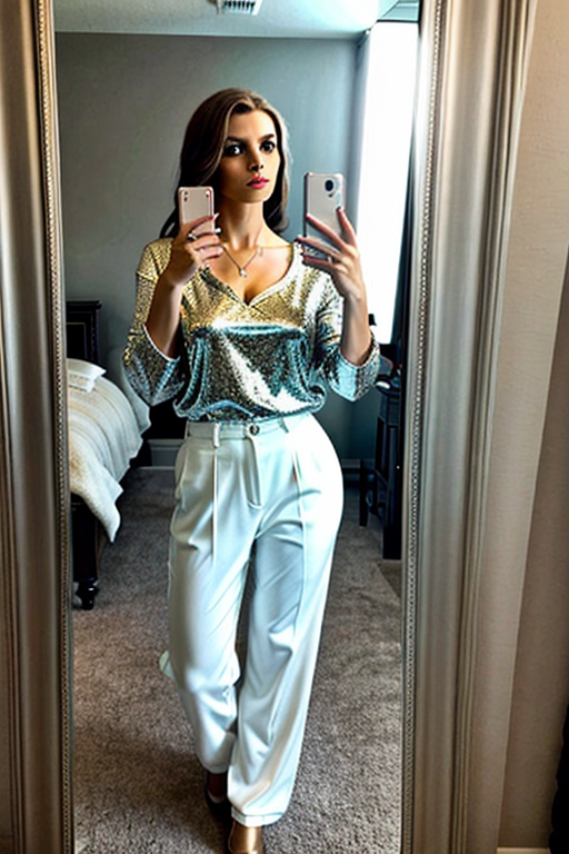 mirror pic girl black blur