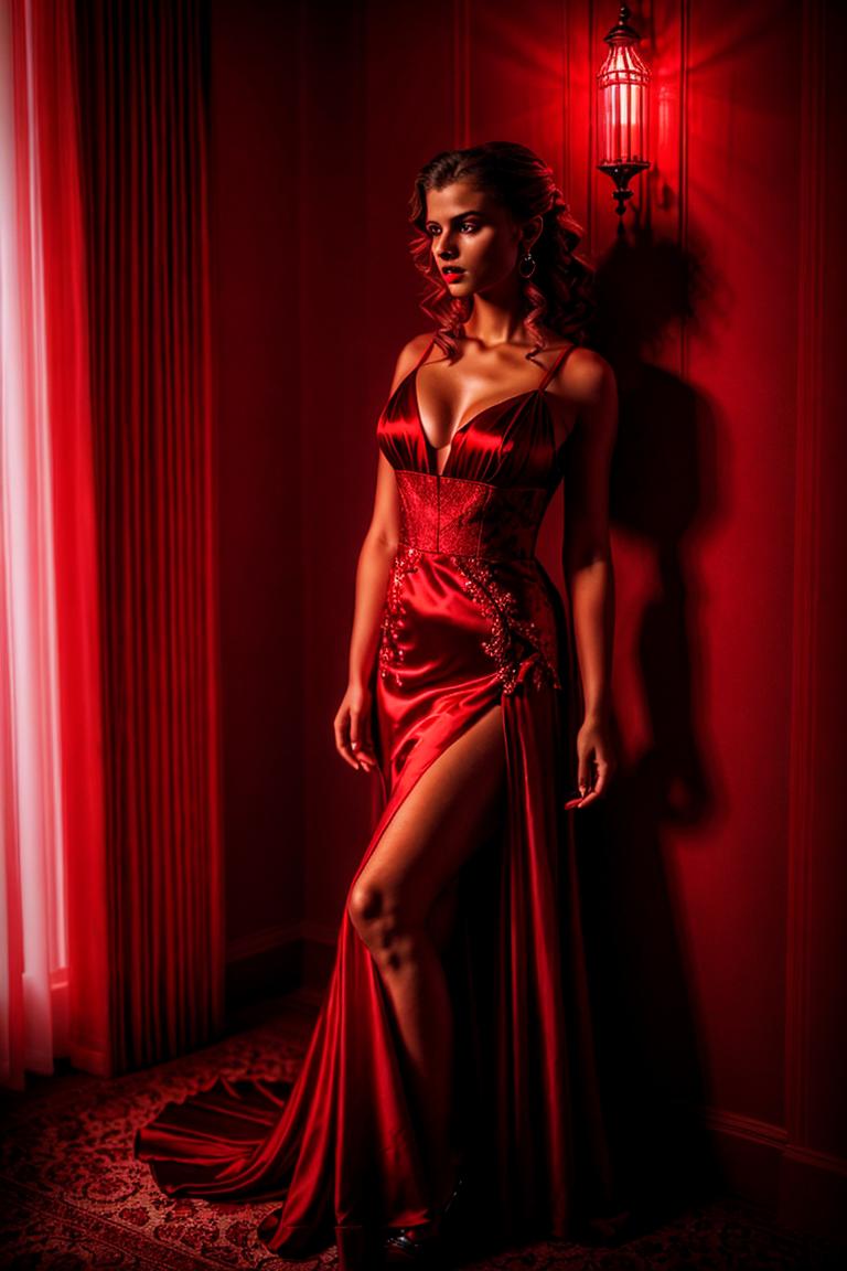 red eyes pic girl aesthetic