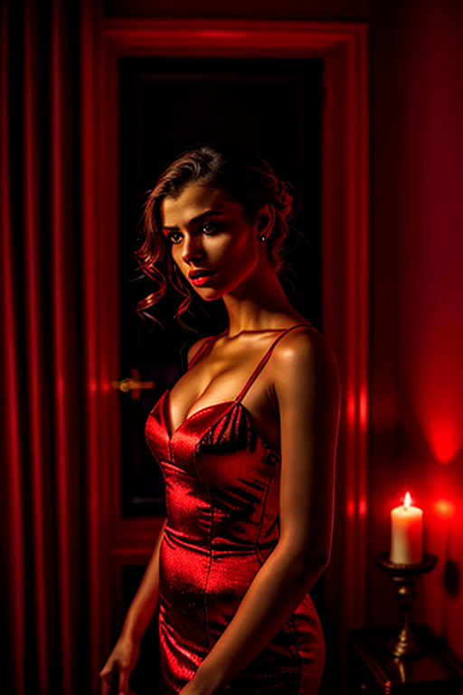 red light photography ideas
