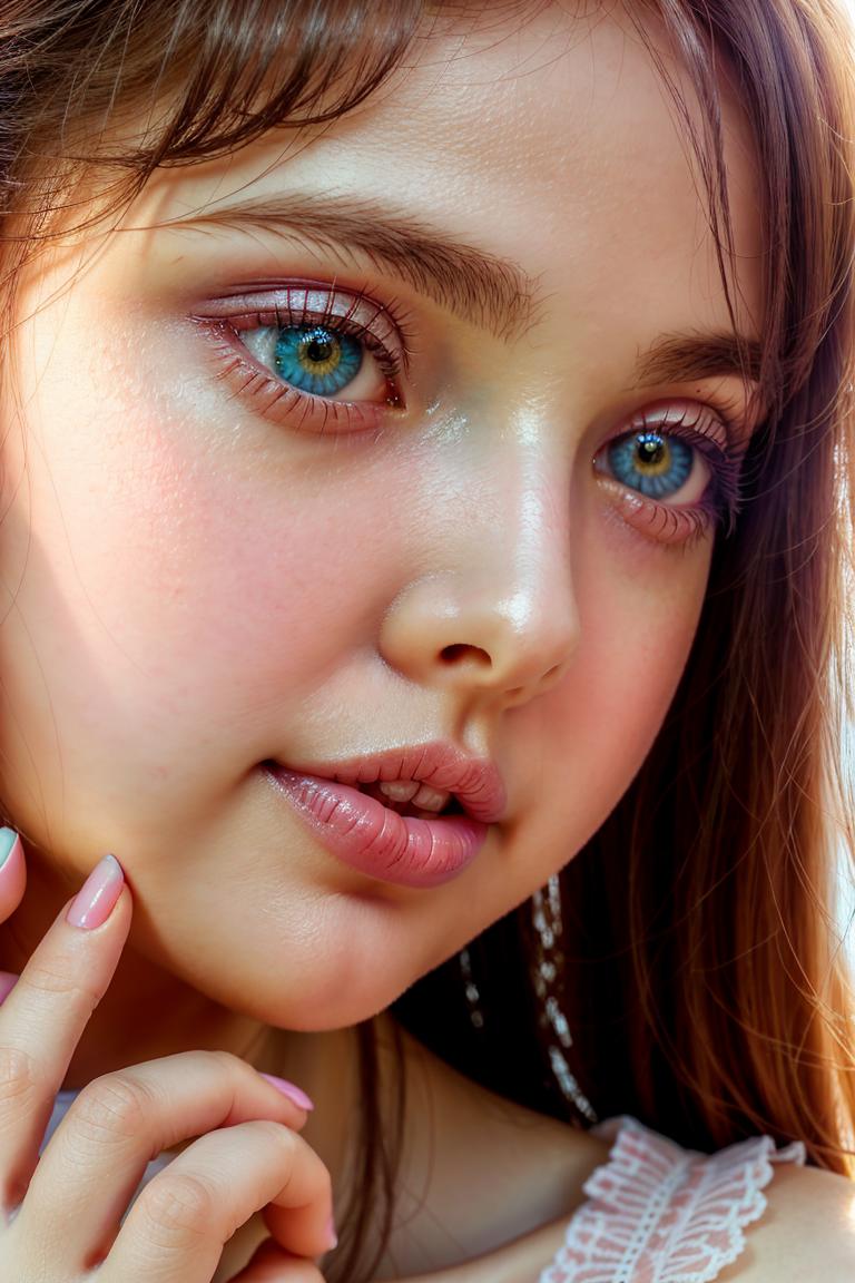 soft light photography girl