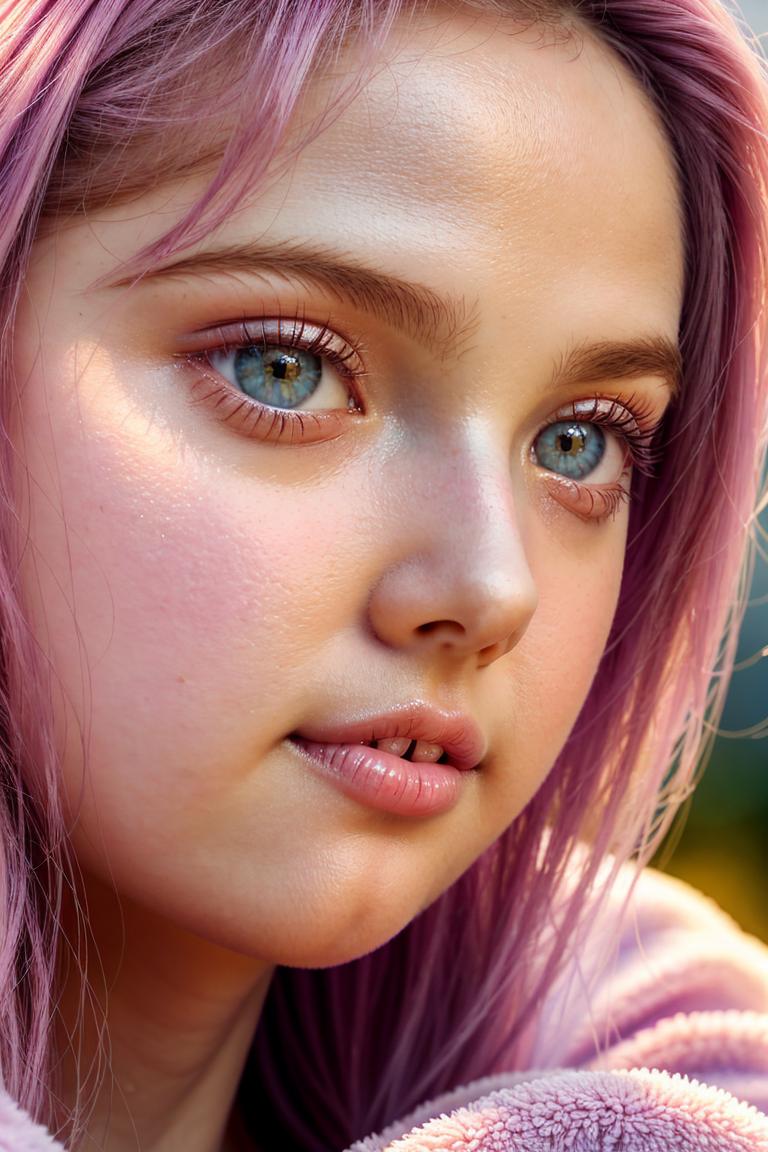 dreamy aesthetic portrait