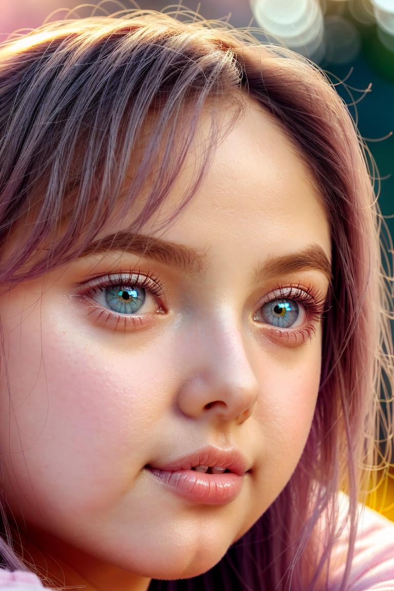 dreamy aesthetic portrait