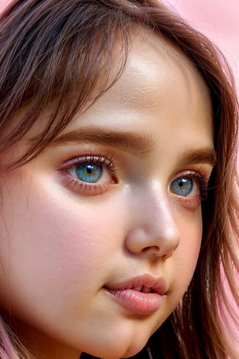 dreamy aesthetic portrait