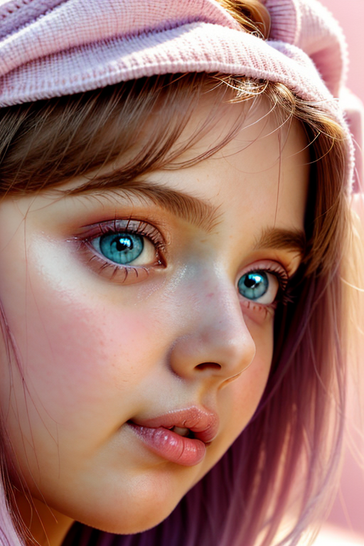 dreamy aesthetic portrait