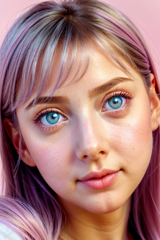 dreamy aesthetic portrait