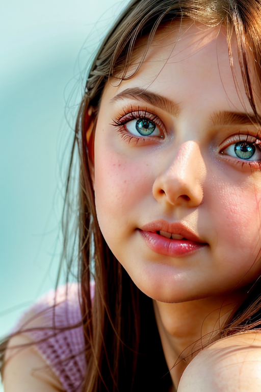 dreamy aesthetic portrait